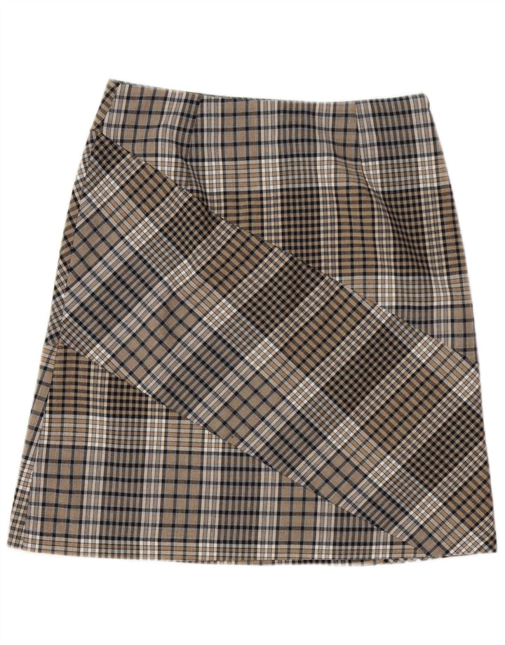 Max & Co. Fustă A-Line pentru femei W29 Maro Mediu Check