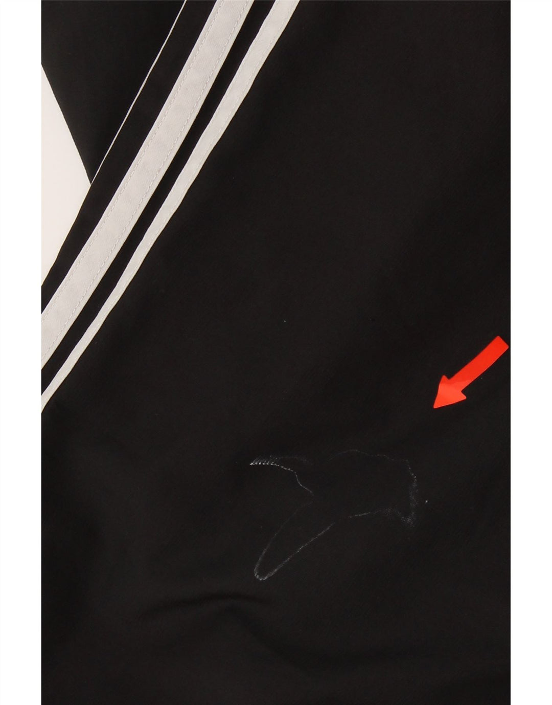 ADIDAS Mens Tracksuit Trousers Joggers Medium  Black Polyester Vintage Adidas and Second-Hand Adidas from Messina Hembry 