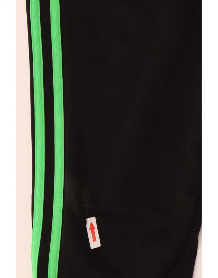 Pantaloni de trening Adidas Climacool pentru bărbați, poliester negru mic