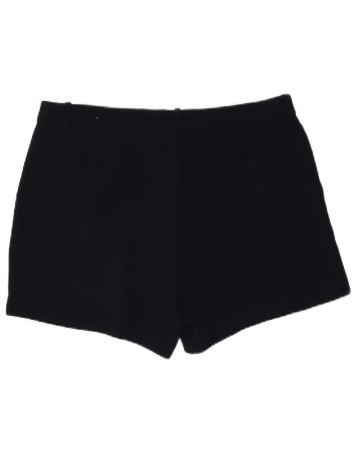 Pantaloni scurți chino pentru femei J. Crew Pegged US 12 Large W34 Bleumarin Poliester