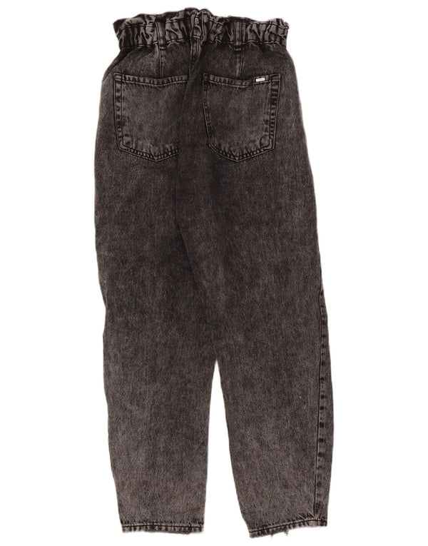 Blugi largi pentru femei cu talie înaltă Zara EU 34 2XS L24 L24 Gri
