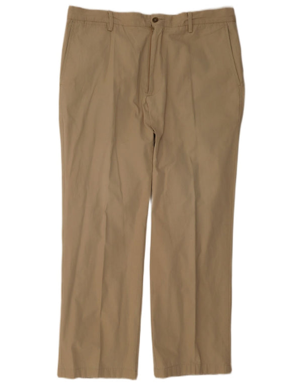 Pantaloni chino drepți pentru bărbați Marlboro Classics EU 54 2XL W42 L28 Bej