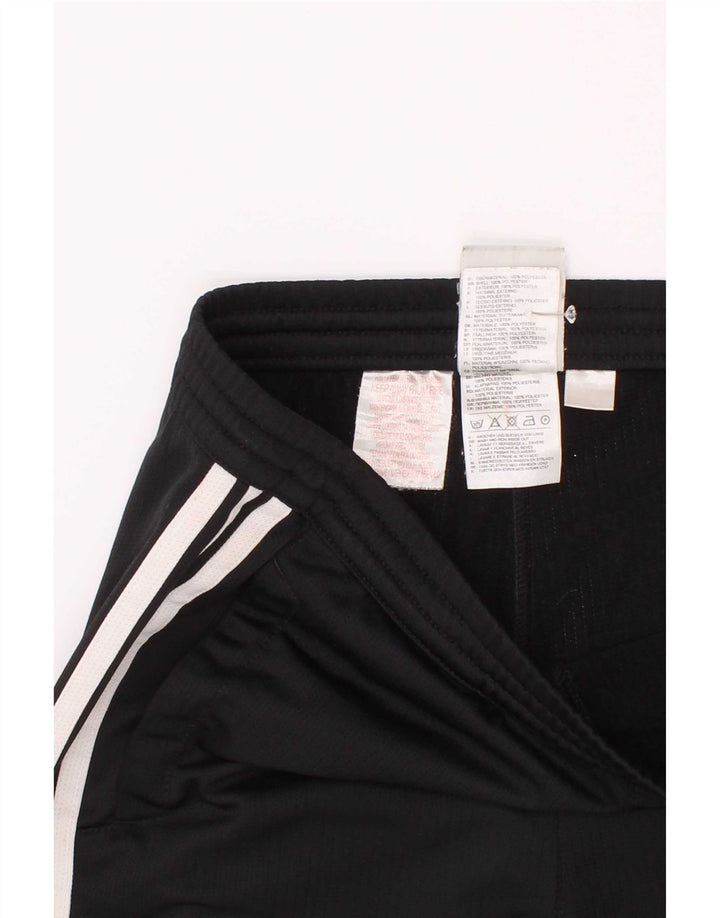 Pantaloni scurți sport adidas băieți 11-12 ani poliester negru