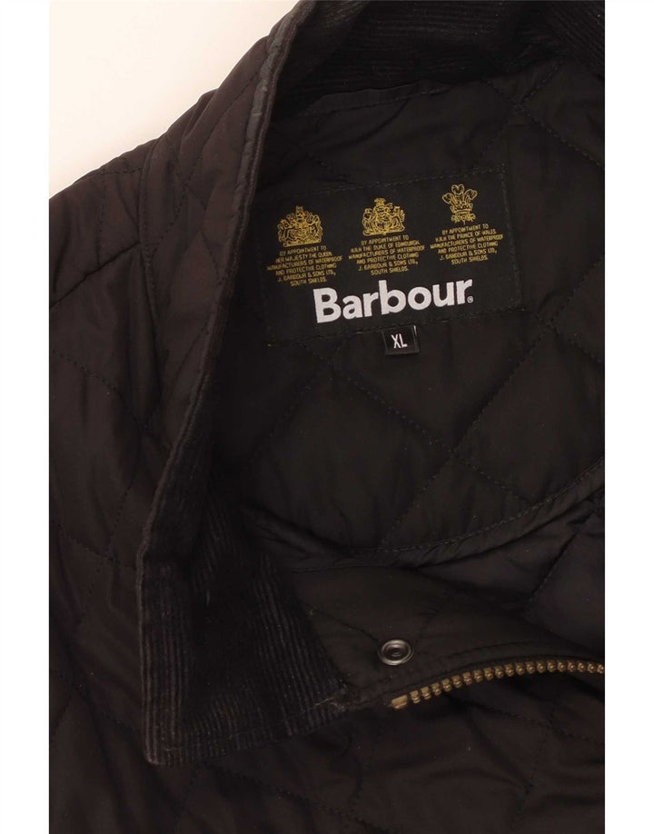 Jachetă matlasată pentru bărbați Barbour UK 42 XL Negru