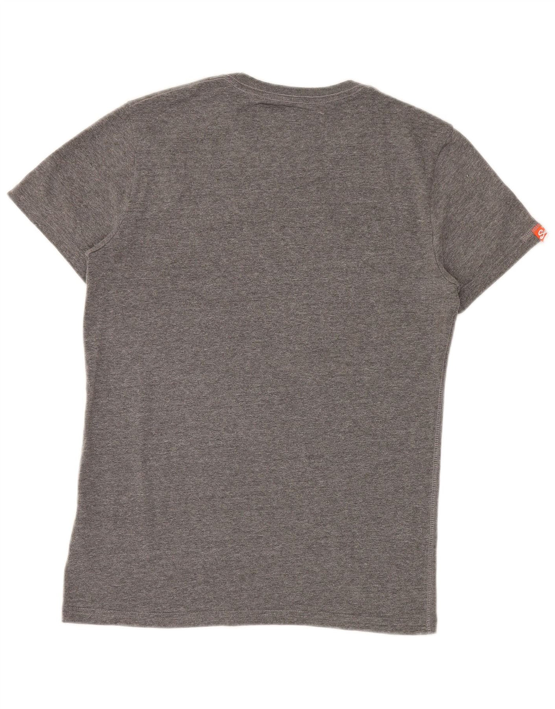 Tricou grafic pentru bărbați Superdry Top din bumbac gri mediu