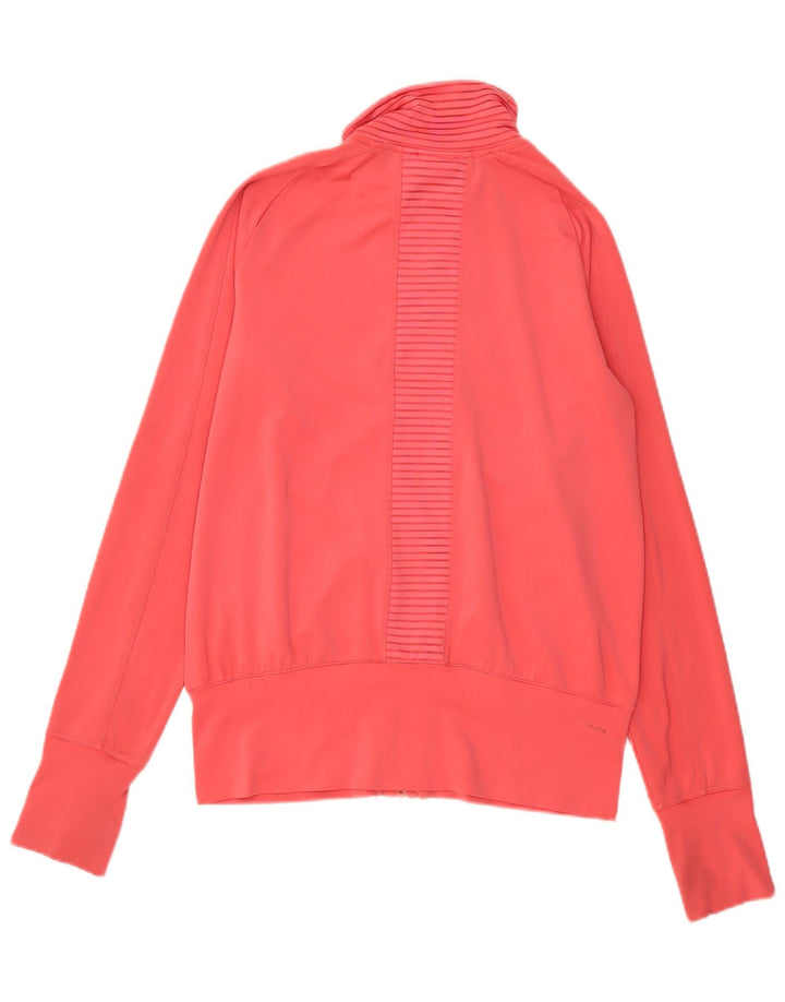 Jachetă de trening pentru femei Adidas UK 12/14 Poliester roz mediu