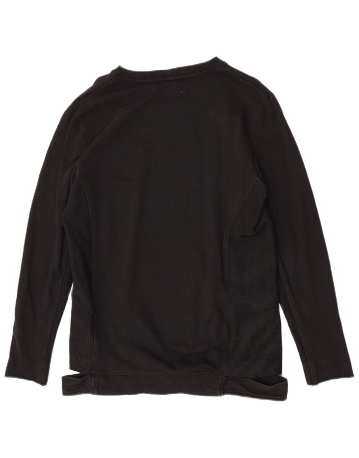Pulover pentru bărbați Zara, mare, negru, bumbac