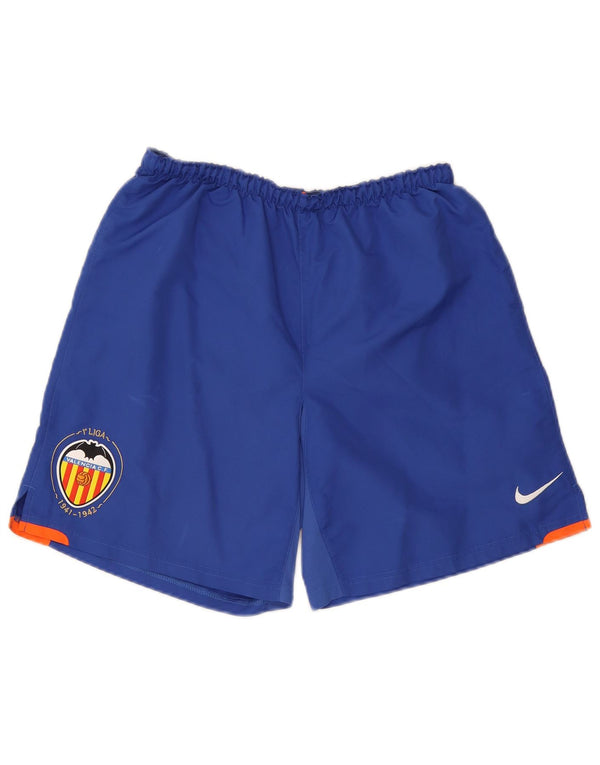 Pantaloni scurți sport Valencia pentru bărbați Nike Mic, albastru, poliester