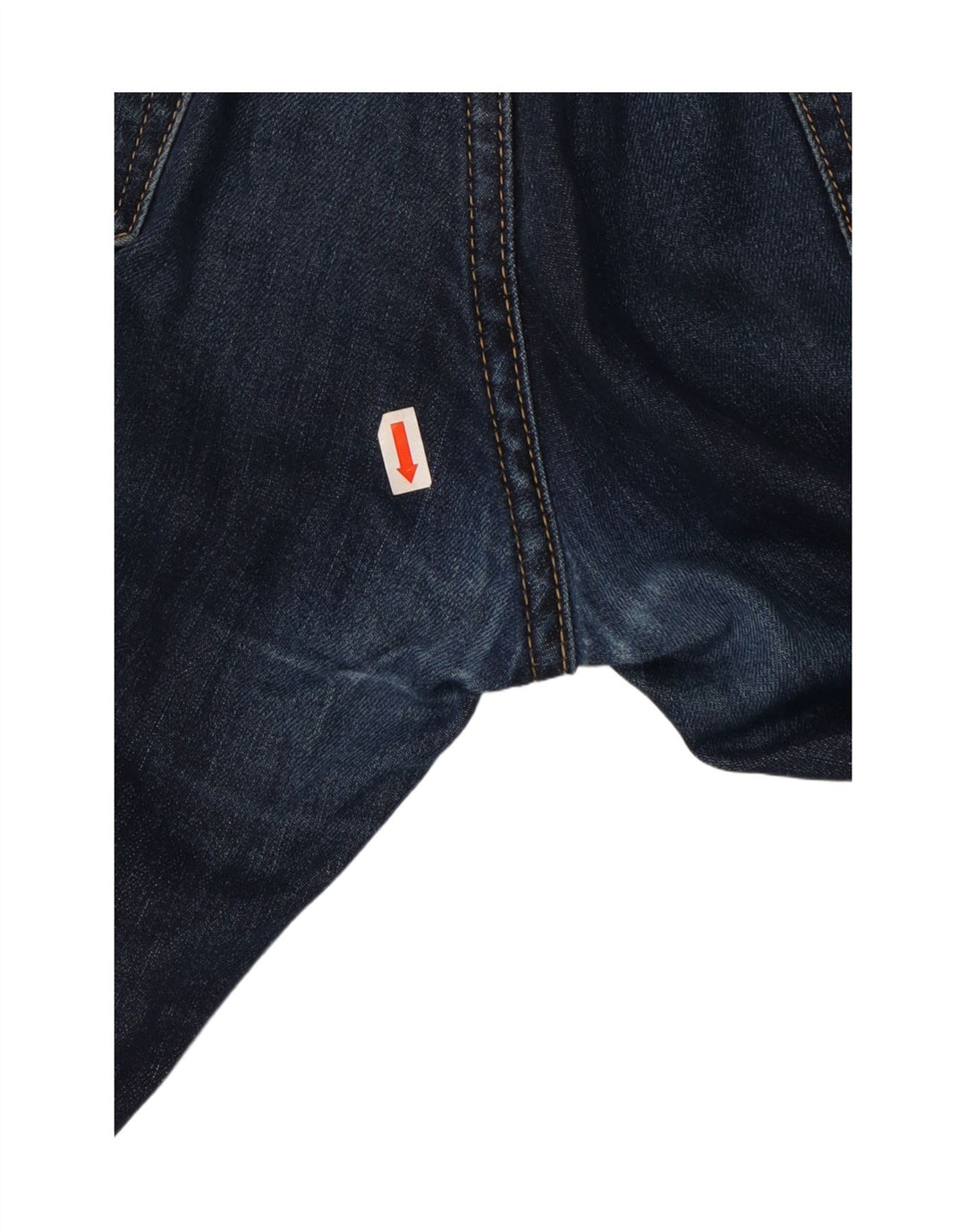 LEVI'S Mens 511 Slim Jeans W36 L32 Navy Blue Cotton