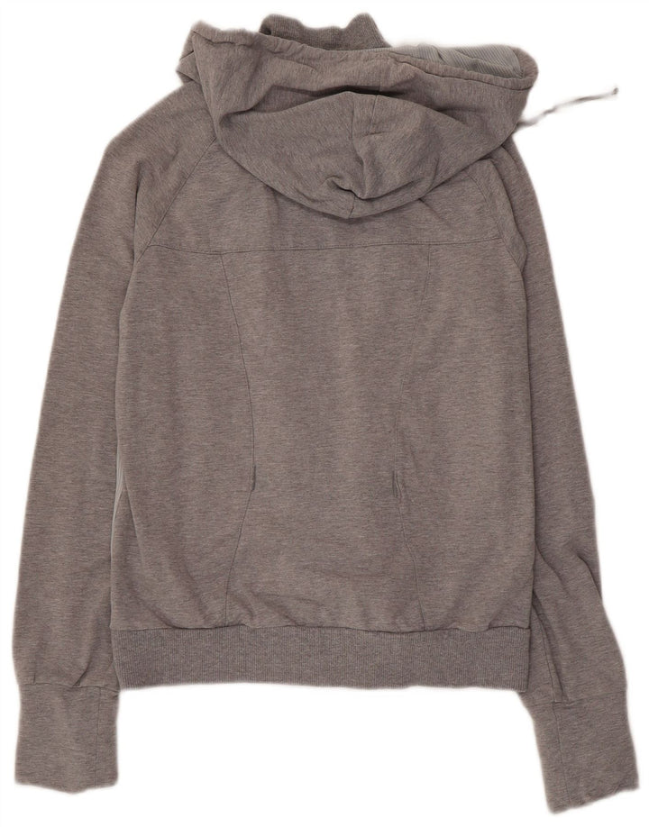 Pulover Puma pentru femei, cu fermoar, UK 12, gri mediu