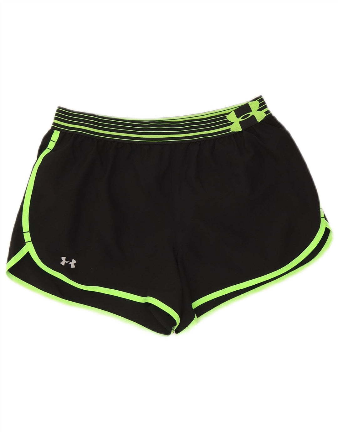 Pantaloni scurti sport Under Armour pentru femei UK 12 Medium Black Pinstripe