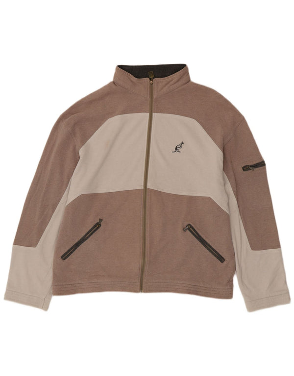 Jachetă de trening pentru bărbați AUSTRALIAN L'ALPINA IT 54 XL bej color block