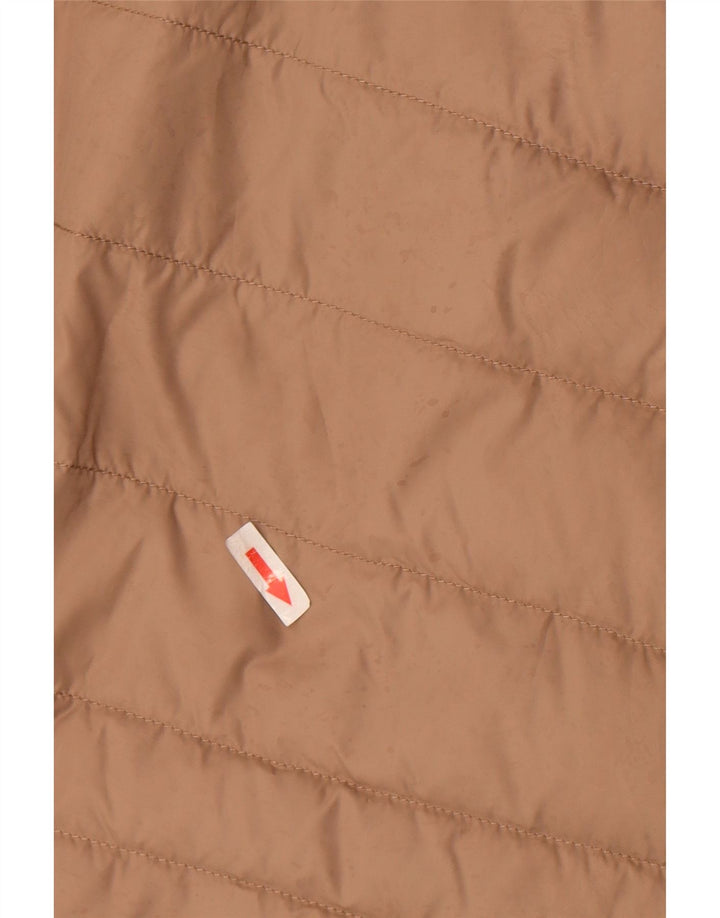 Gilet căptușit pentru femei Tommy Hilfiger UK 12 Medium Bej Poliester