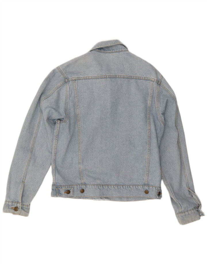 Jachetă de blugi pentru bărbați American Apparel UK 38, bumbac albastru mediu