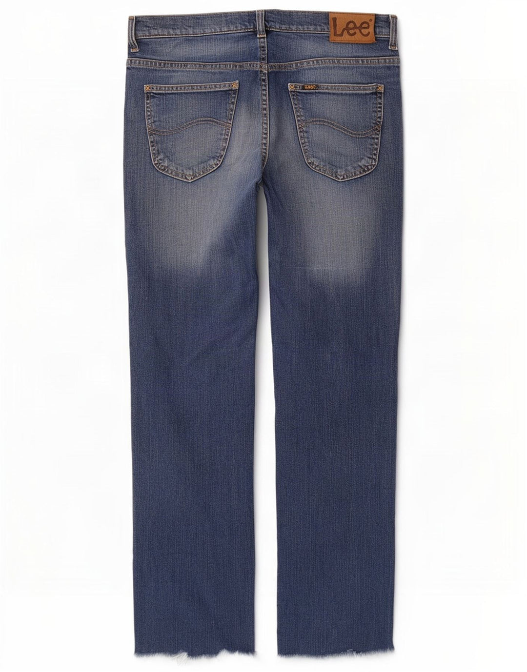 Blugi drepti Brooklyn pentru femei Lee W36 L30 bumbac albastru
