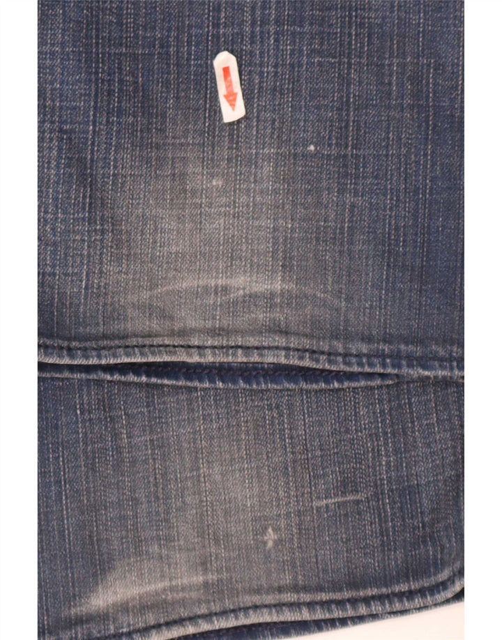 Blugi pentru bărbați Levi's 527 Bootcut W34 L32 Bumbac albastru