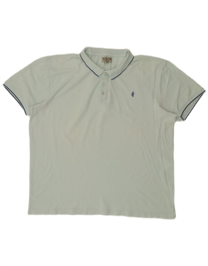 MARLBORO CLASSICS Mens Polo Shirt 4XL Blue
