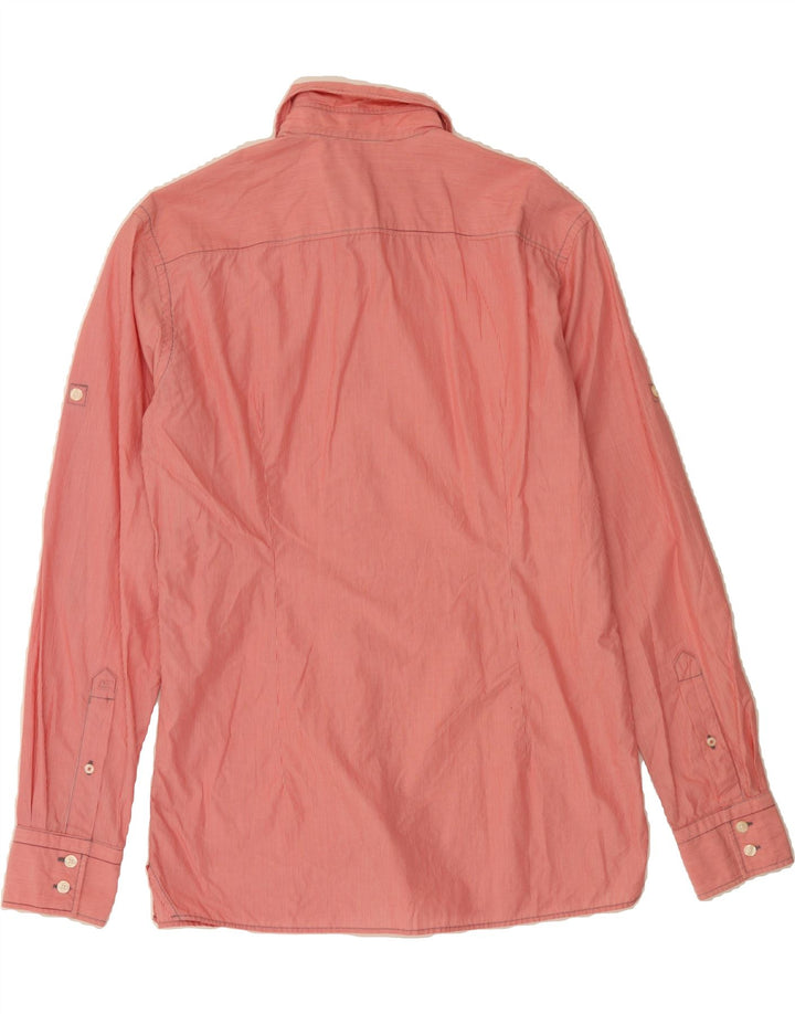ESPRIT Mens Shirt Size 15 3/4 Medium Pink Striped Cotton Vintage Esprit and Second-Hand Esprit from Messina Hembry 