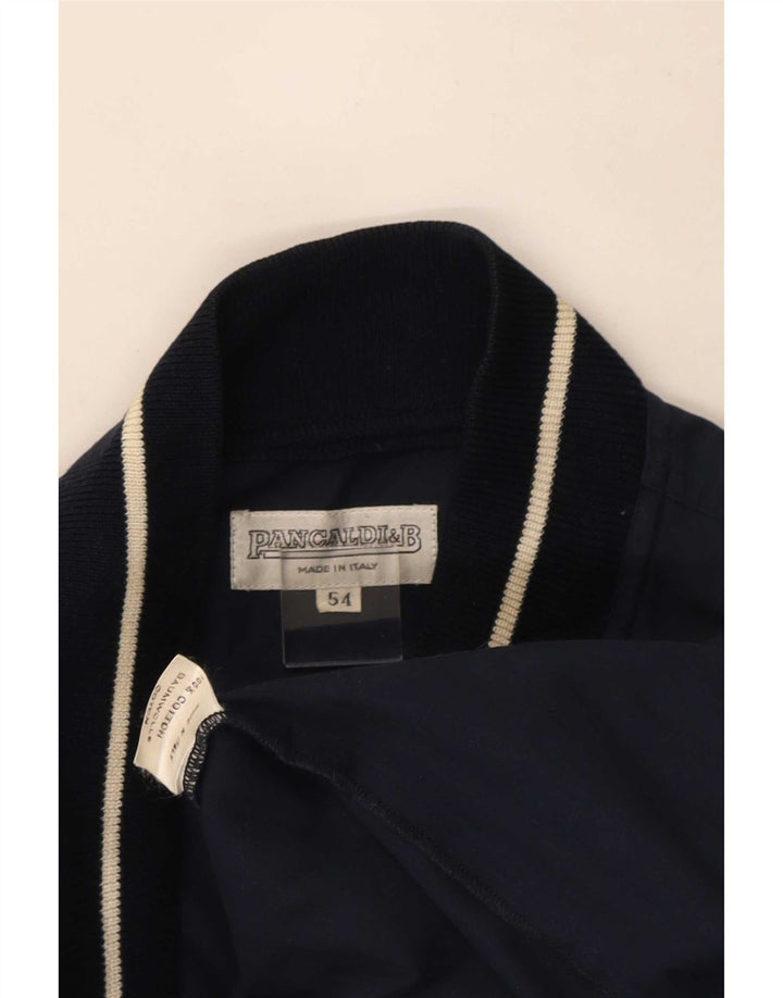 Jachetă Bomber pentru bărbați Pancaldi & B IT 54 2XL Bumbac bleumarin