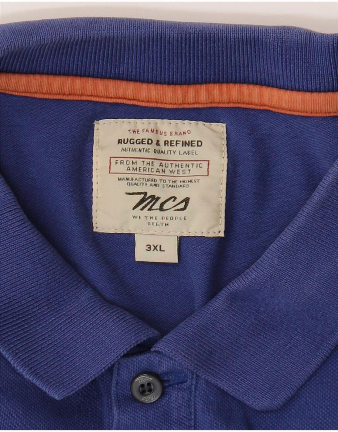 Tricou polo Marlboro Classics pentru bărbați, 3XL, bleumarin