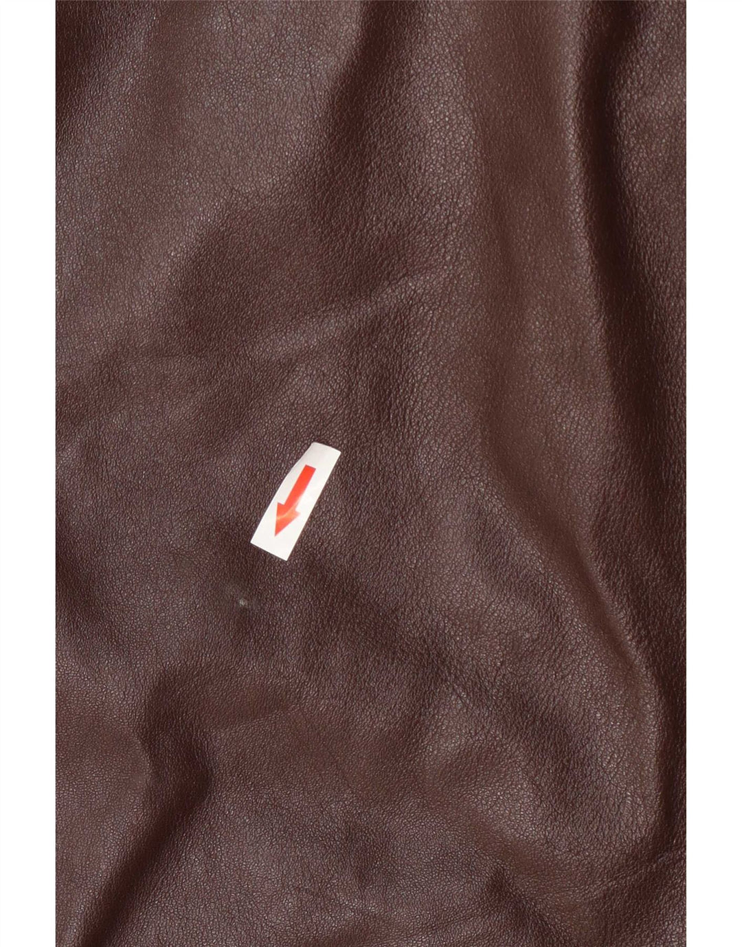 Palton din piele vintage pentru femei IT 48 XL Burgundy