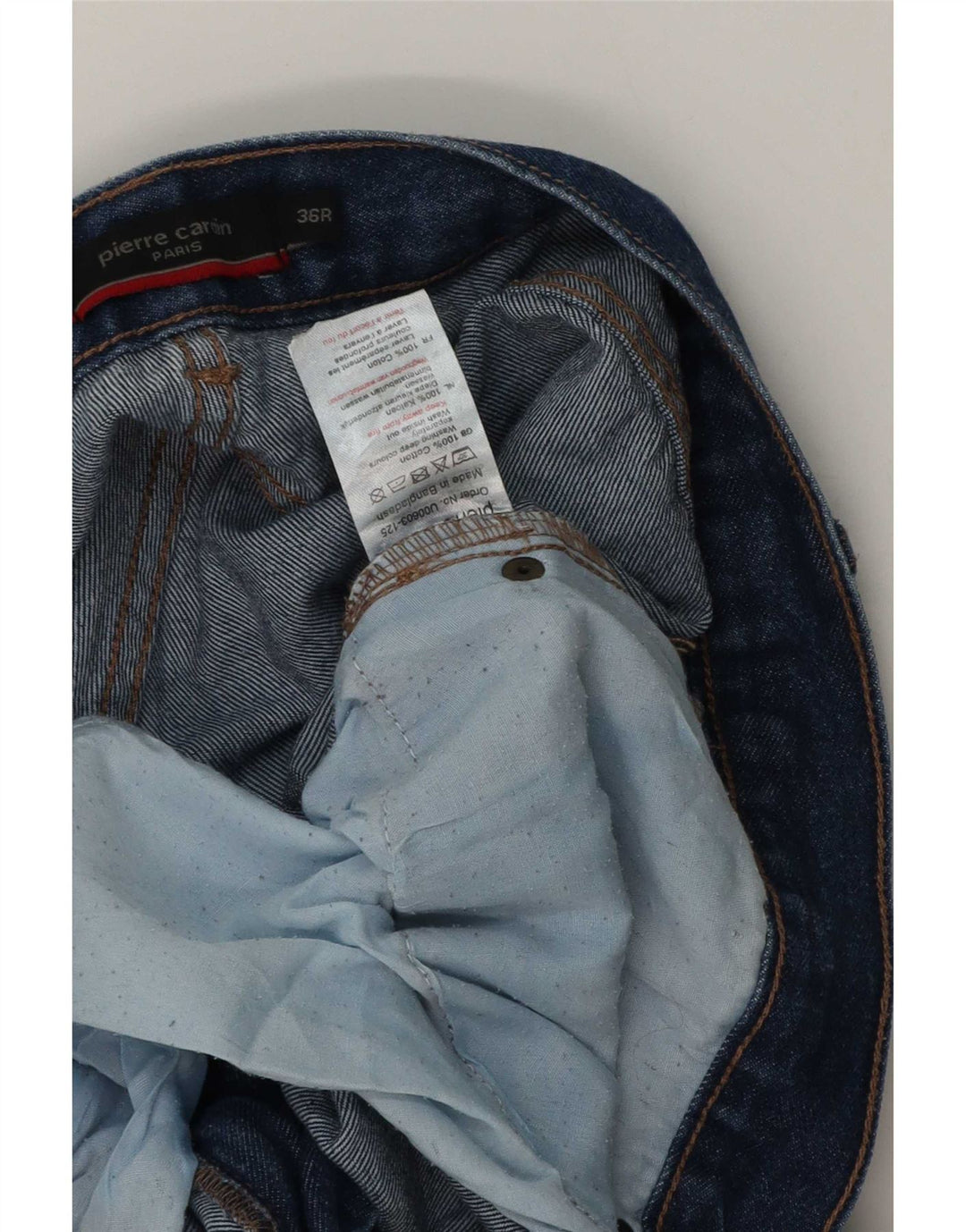 Jeans drept bărbați Pierre Cardin W36 L32 Bumbac albastru