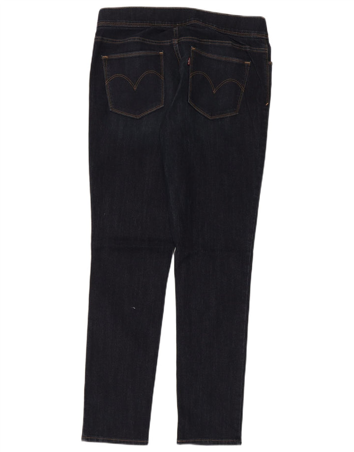 Blugi jegging Levi's pentru femei W30 L30 bumbac bleumarin
