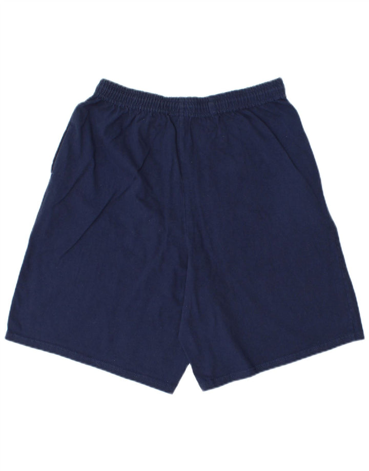 Pantaloni scurți sport pentru bărbați RUSSELL ATHLETIC, bumbac mediu albastru bleumarin