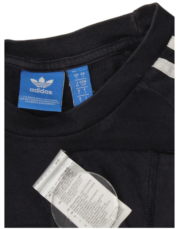 Tricou pentru bărbați Adidas Top mic din bumbac bleumarin