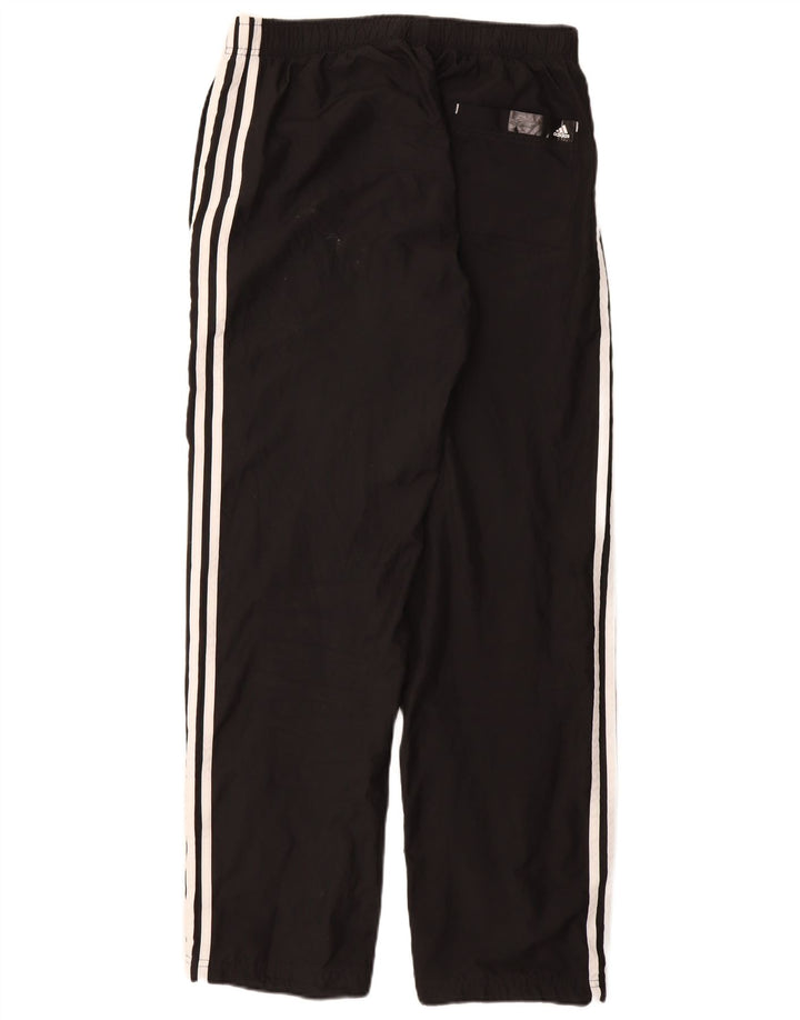 Pantaloni de trening grafic ADIDAS pentru bărbați, poliester mediu negru