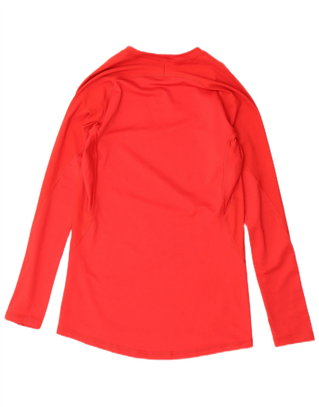 ADIDAS Climacool Top cu mânecă lungă pentru femei UK 12 Poliester roșu mediu