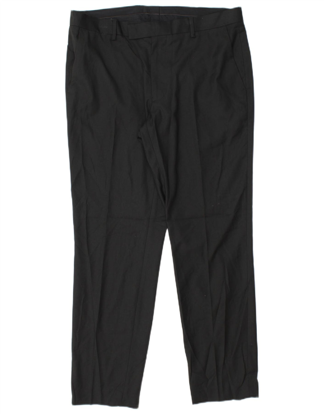 Marks & Spencer Pantaloni de costum slim pentru bărbați L34 L29 Poliester negru