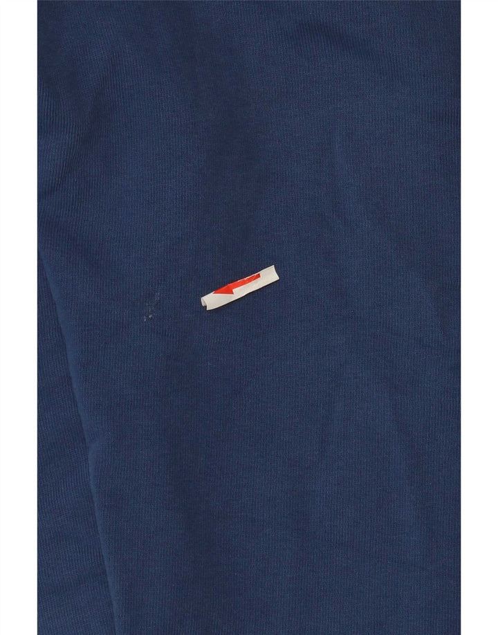 Pantaloni de trening pentru bărbați Franklin Marshall Pantaloni de jogging Bumbac albastru mic