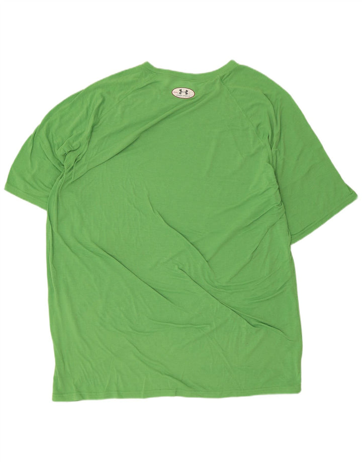 UNDER ARMOUR Bărbați Heat Gear Tricou Top 2XL Poliester Verde