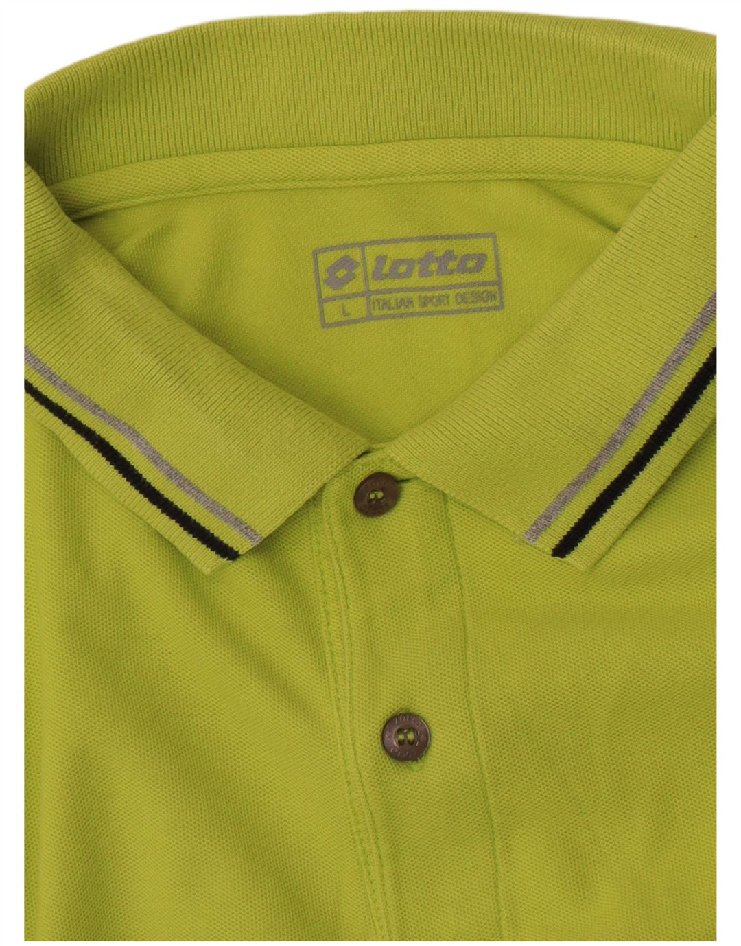 Tricou polo pentru bărbați Lotto, verde mare