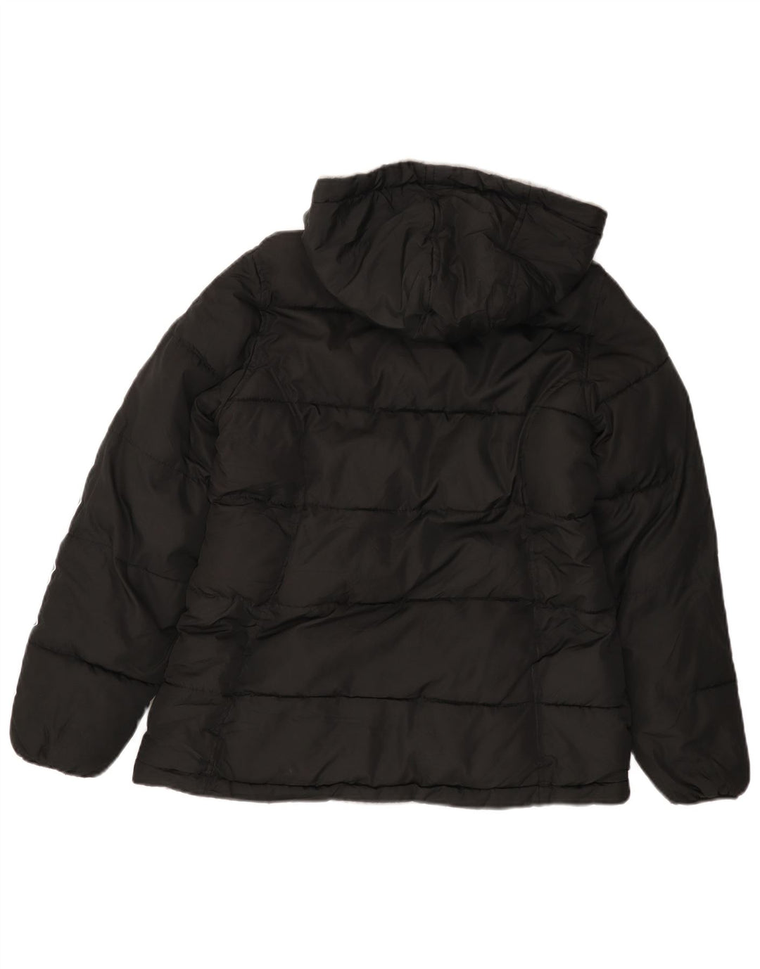 Jachetă căptușită cu glugă Reebok pentru femei UK 10 Small Black
