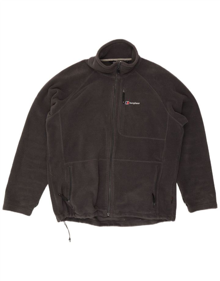 Jachetă fleece pentru bărbați Berghaus UK 44 2XL poliester gri