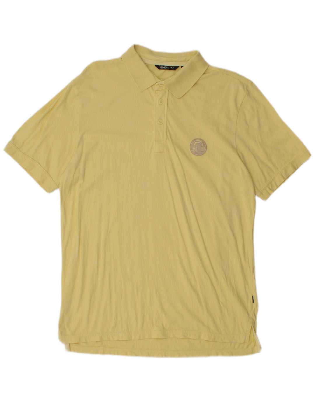 Tricou polo O'Neill pentru bărbați, bumbac galben mare
