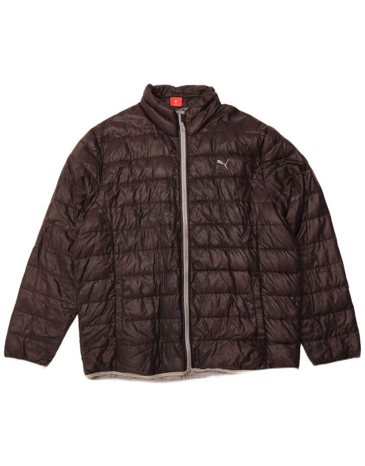 Jachetă căptușită pentru bărbați PUMA UK 44 2XL Nylon negru