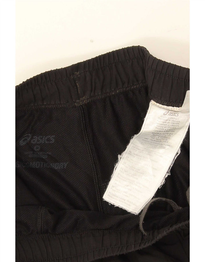 Pantaloni scurți sport Asics pentru bărbați, poliester mediu negru