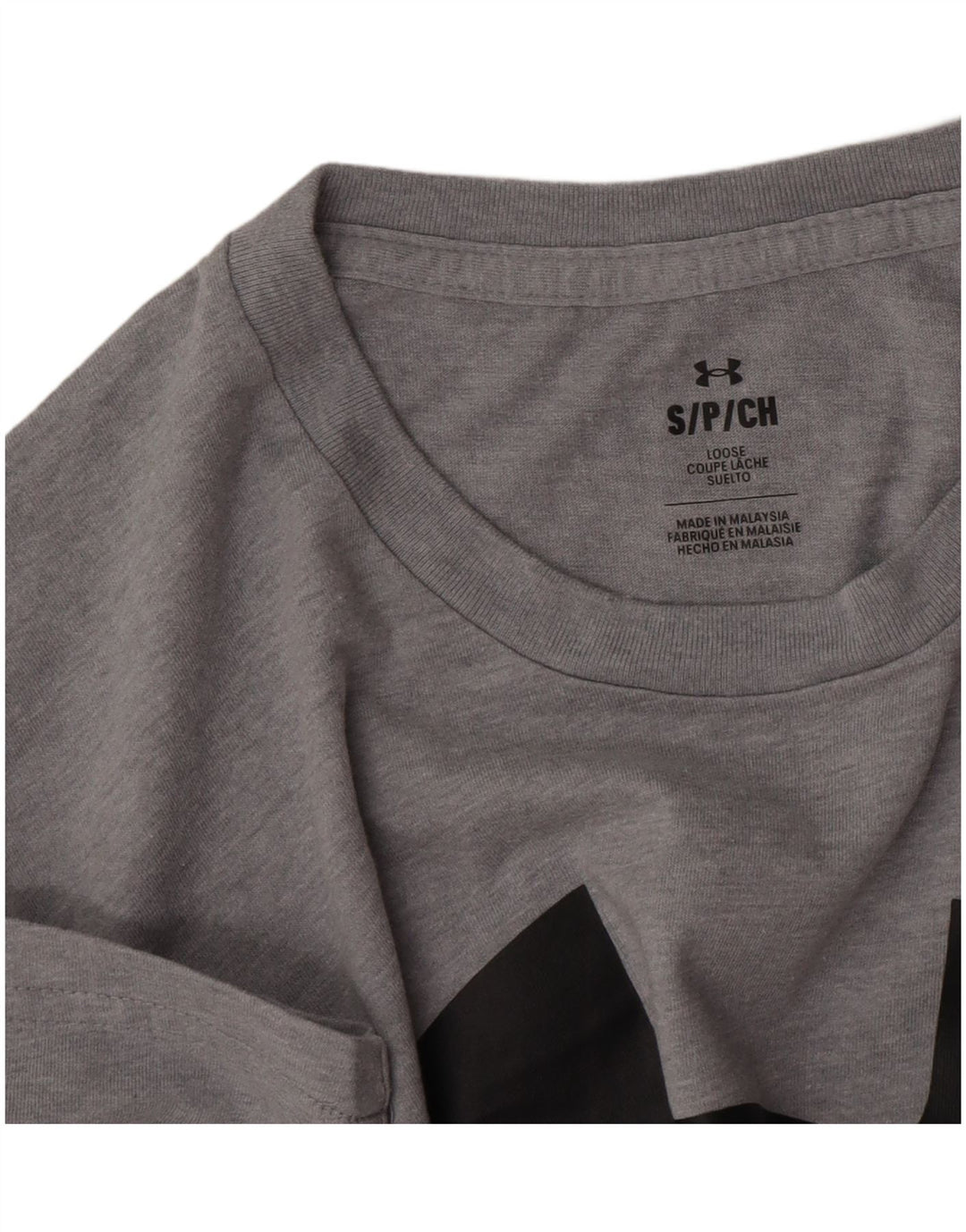 Tricou grafic Under Armour pentru bărbați Top mic gri