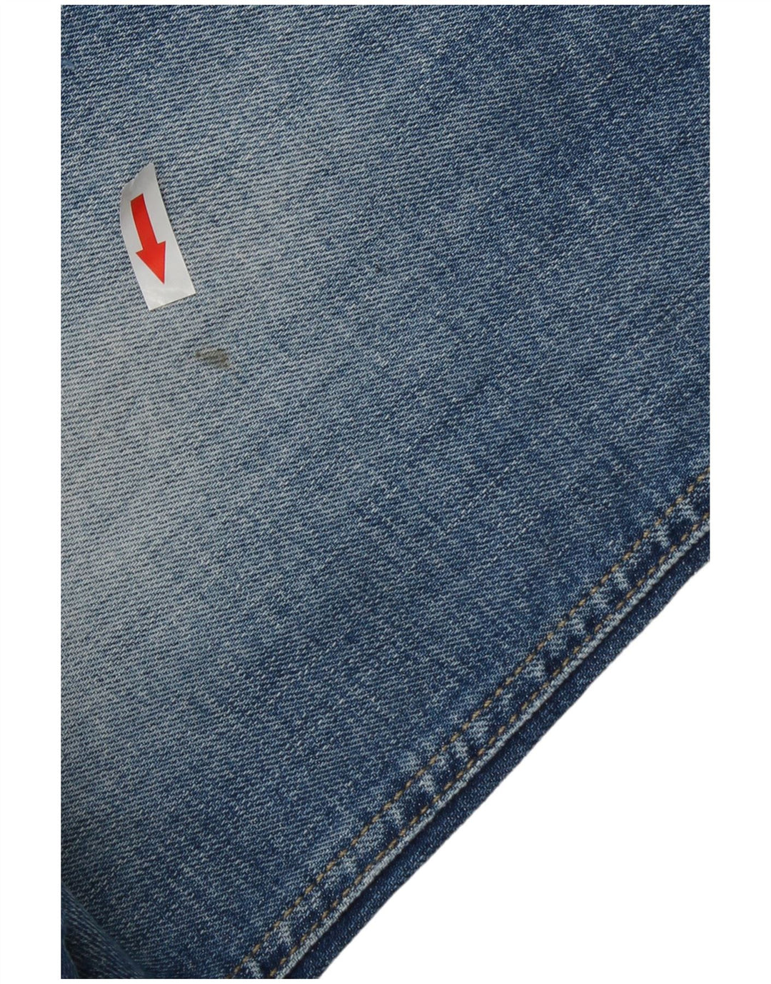 Jack & Jones Blugi Distressed drepte pentru bărbați W32 L32 Bumbac albastru