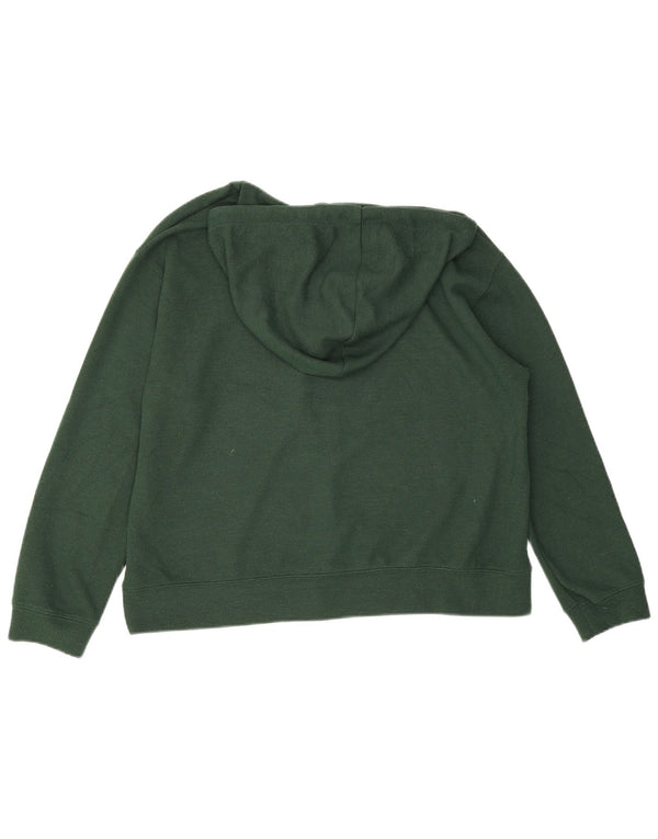 Pulover supradimensionat pentru femei Zara UK 10 Poliester verde mic