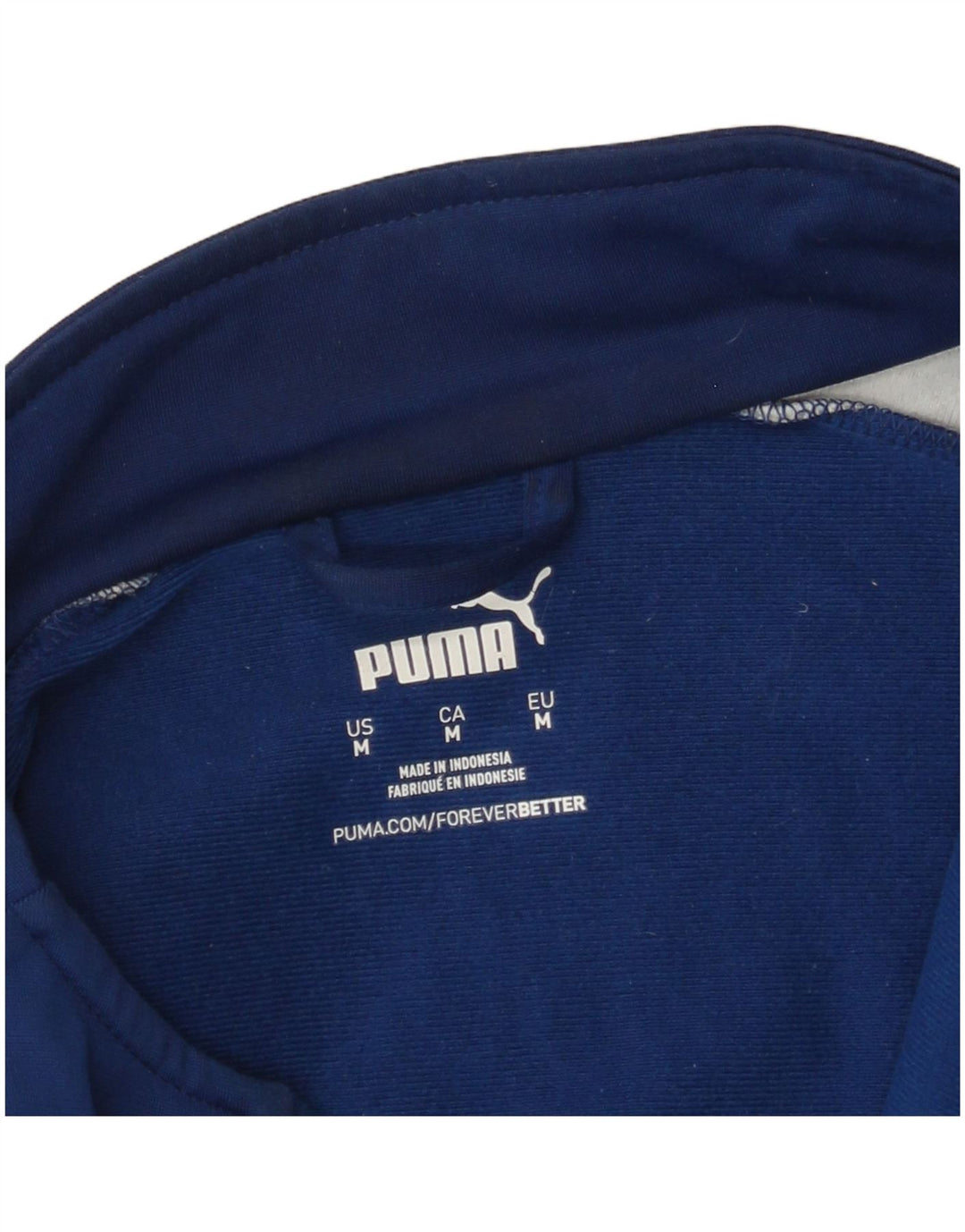 Jachetă de trening pentru bărbați Puma, albastru mediu, color block