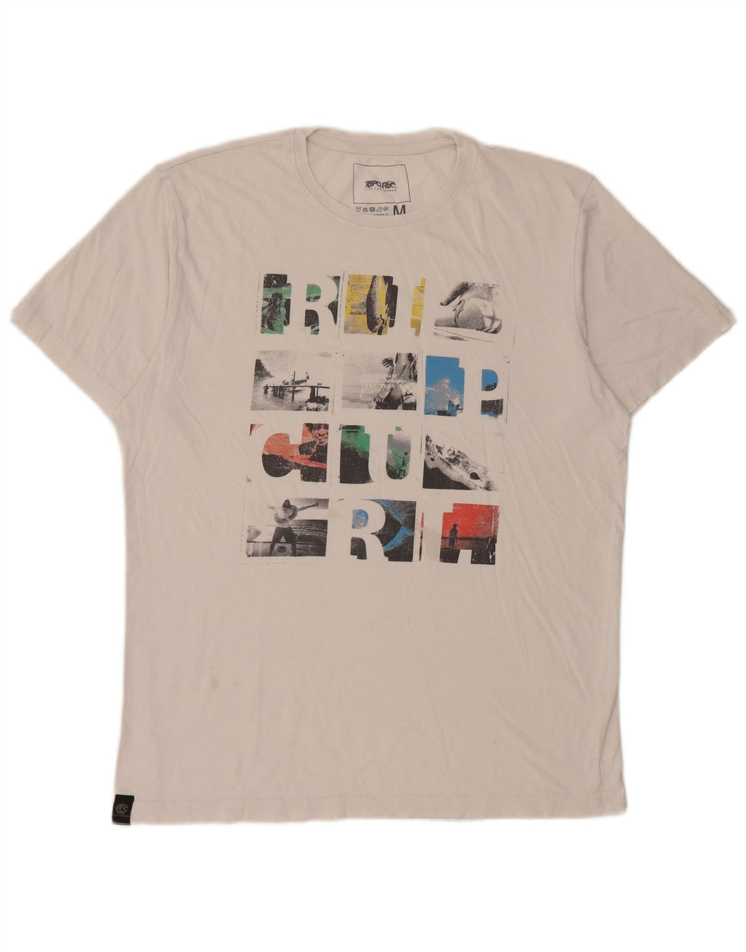 Tricou grafic pentru bărbați Rip Curl Top Medium White
