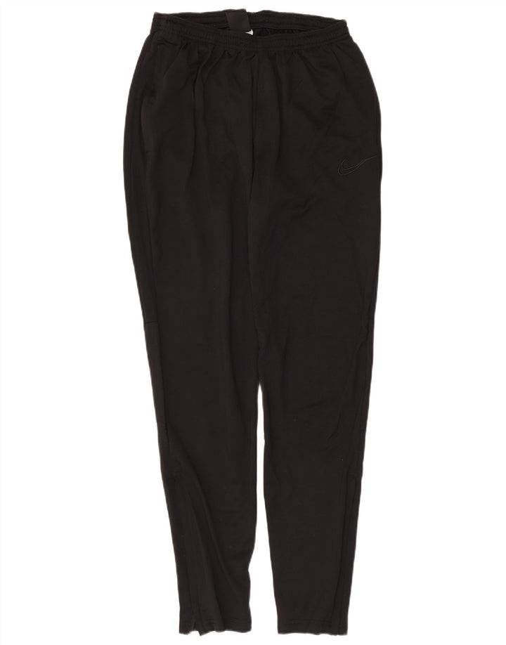 Pantaloni de trening Nike pentru bărbați, poliester mediu negru