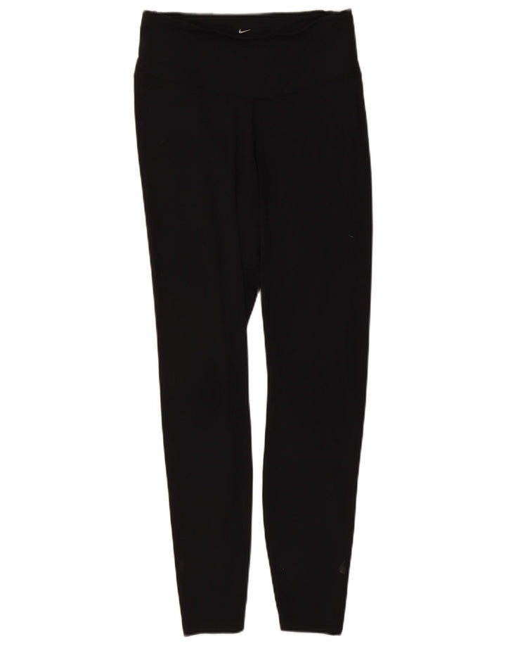 Leggings Nike Dri Fit pentru femei UK 12 Medium Black Nylon