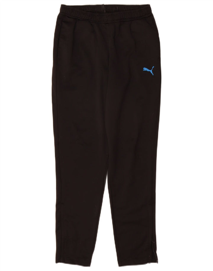 Pantaloni de trening PUMA pentru băieți 11-12 ani negri