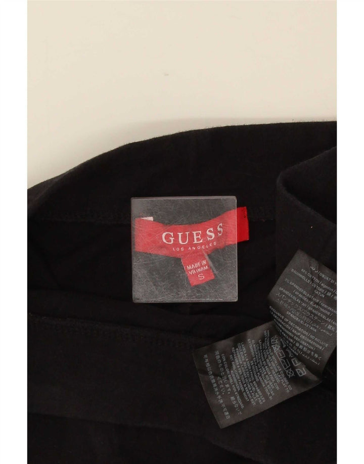 Leggings pentru femei Guess UK 10 Small W Bumbac negru
