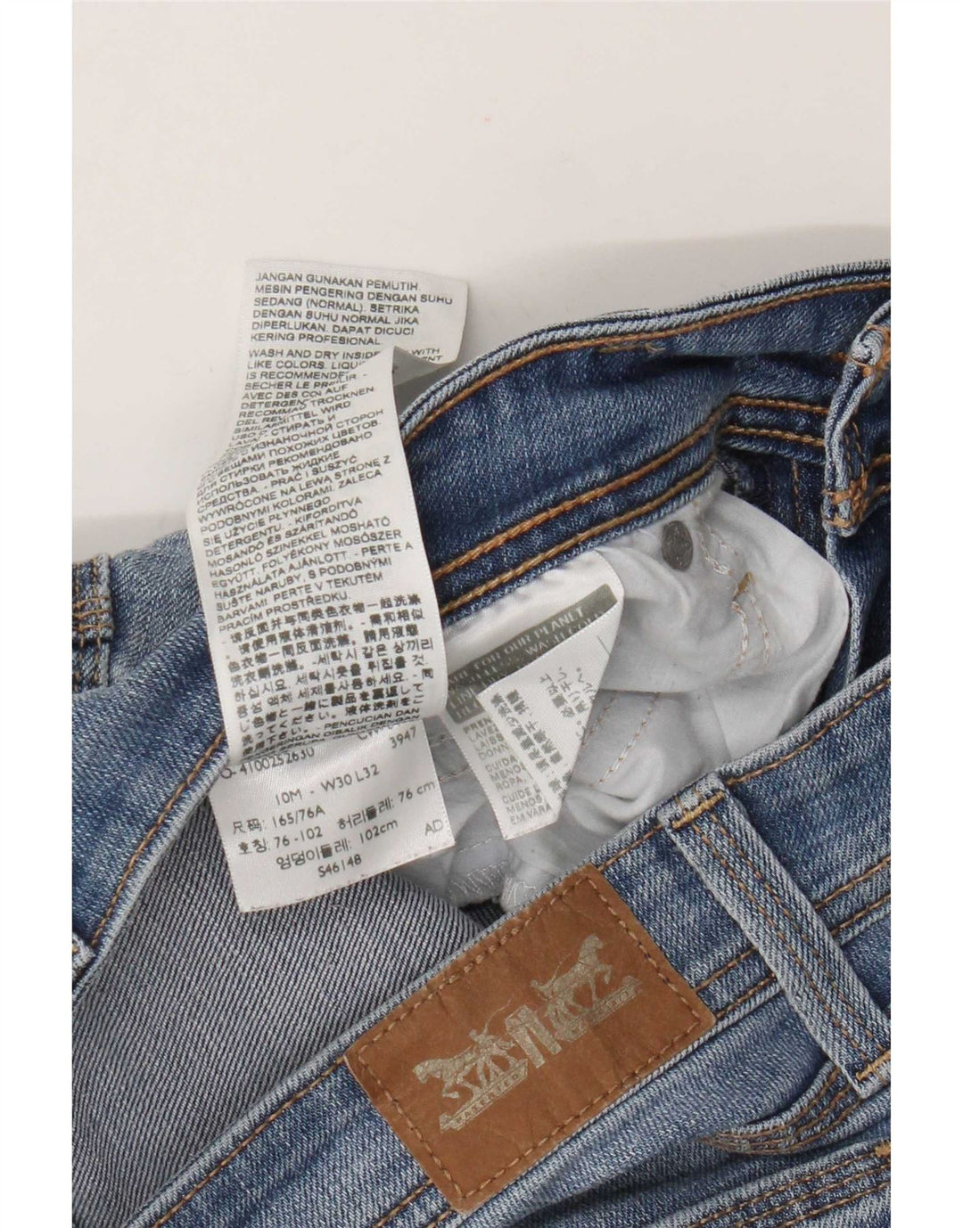 Blugi Levi's Bootcut pentru femei W30 L27 Bumbac albastru